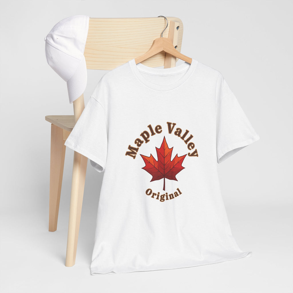 Maple Valley Original T-Shirt — Vintage Maple Leaf Graphic Tee