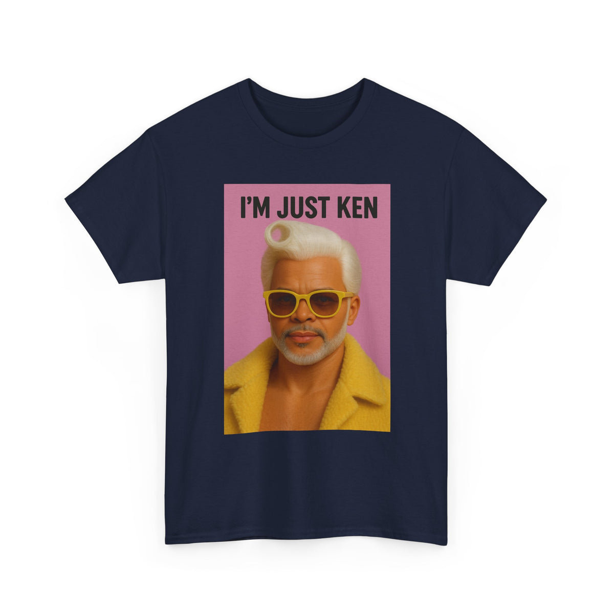 I’m Just Ken Graphic Tee – Retro Barbie-Inspired Pop Art T-Shirt