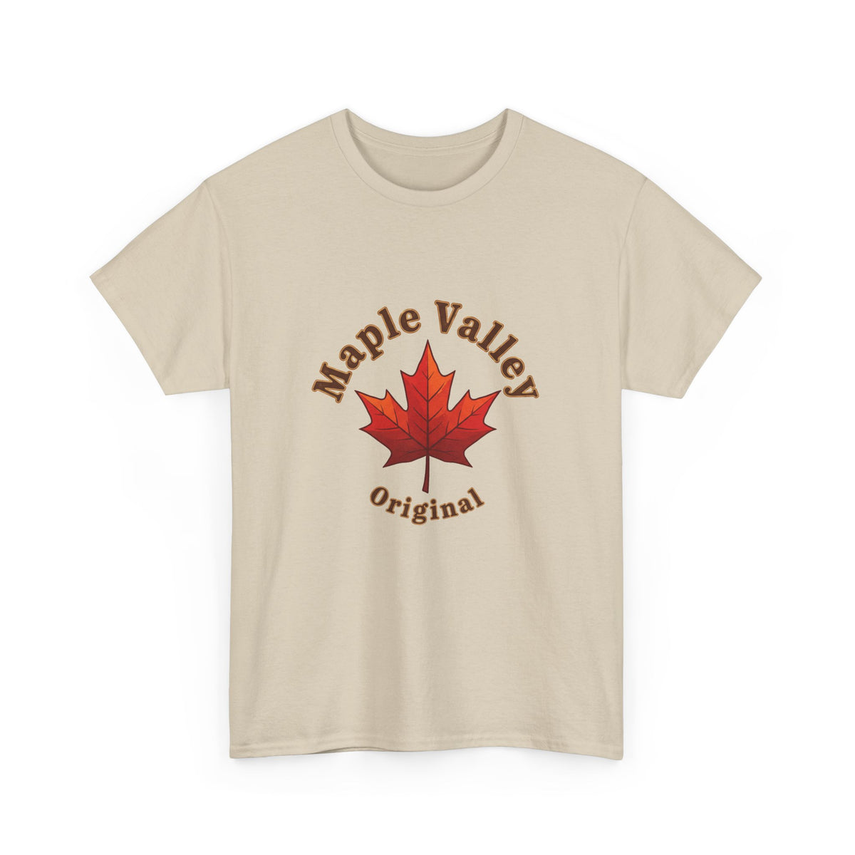 Maple Valley Original T-Shirt — Vintage Maple Leaf Graphic Tee