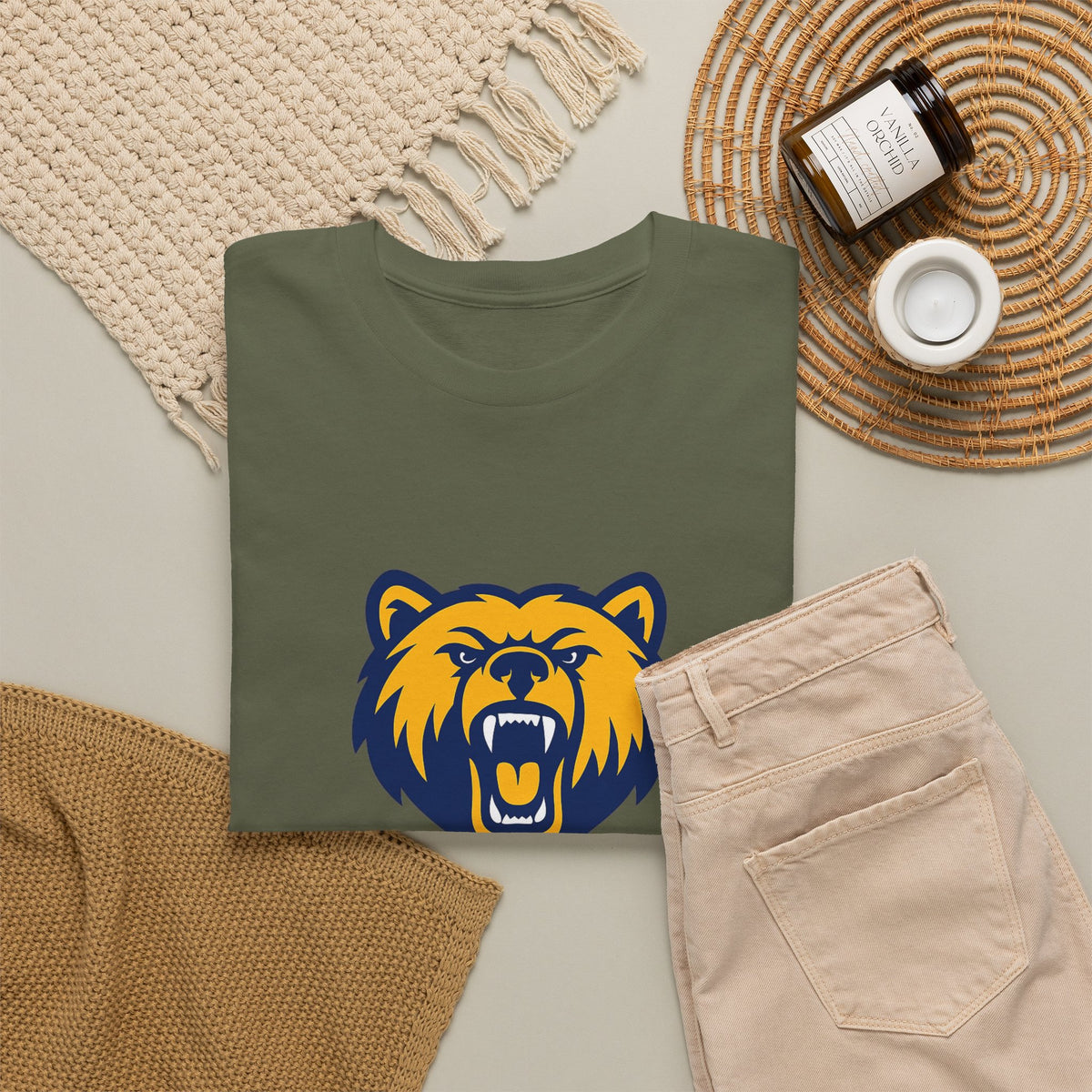 T-Shirt — MVMS Secret Society Bear Logo Tee