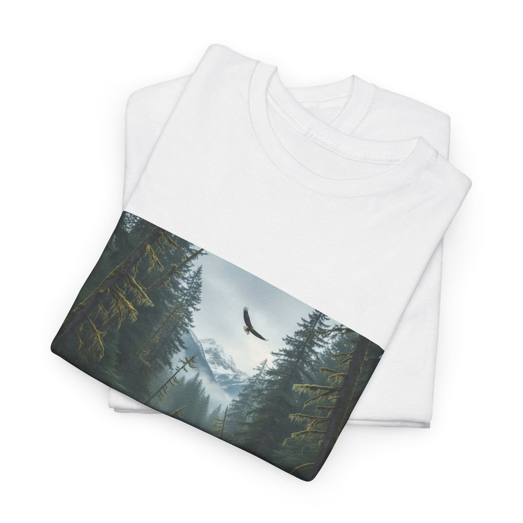 PNW Santa Kayak Tee — Outdoor Christmas Adventure T-Shirt