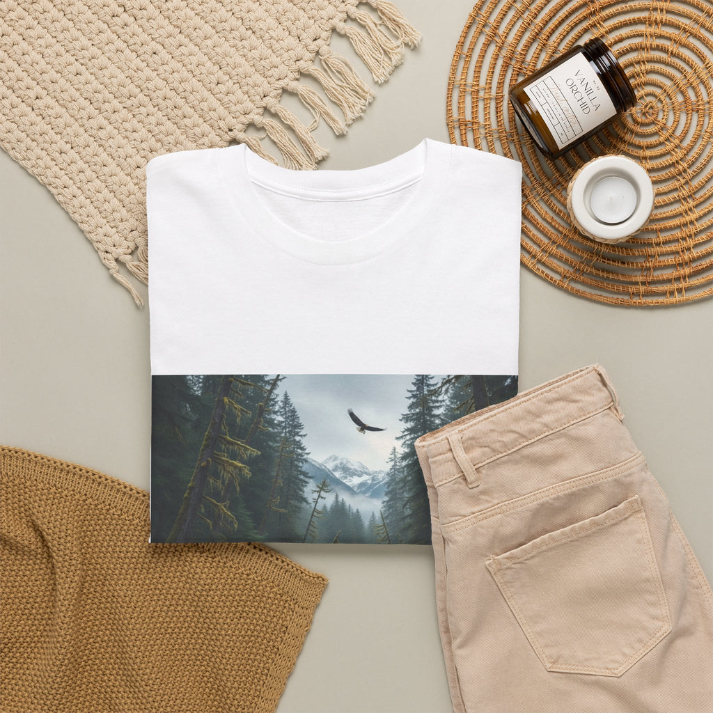 PNW Santa Kayak Tee — Outdoor Christmas Adventure T-Shirt