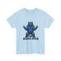 Tahoma Mama Bear T-Shirt — Fierce Blue Bear Graphic Tee for Moms