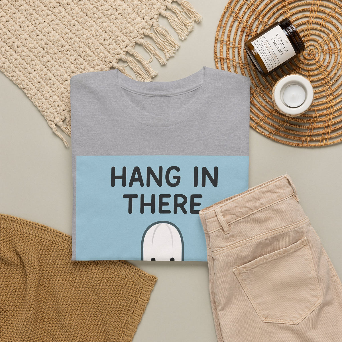 Hang in There Tampon T-Shirt — Cute Period Positivity Tee