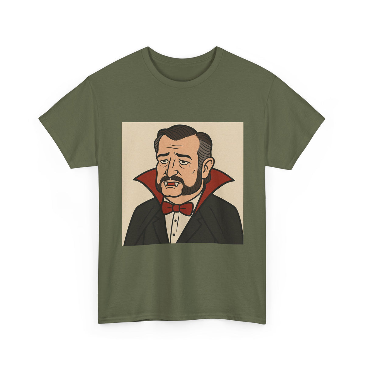 Ted Cruz Count Chocolate T-Shirt — Retro Vampire Graphic Tee