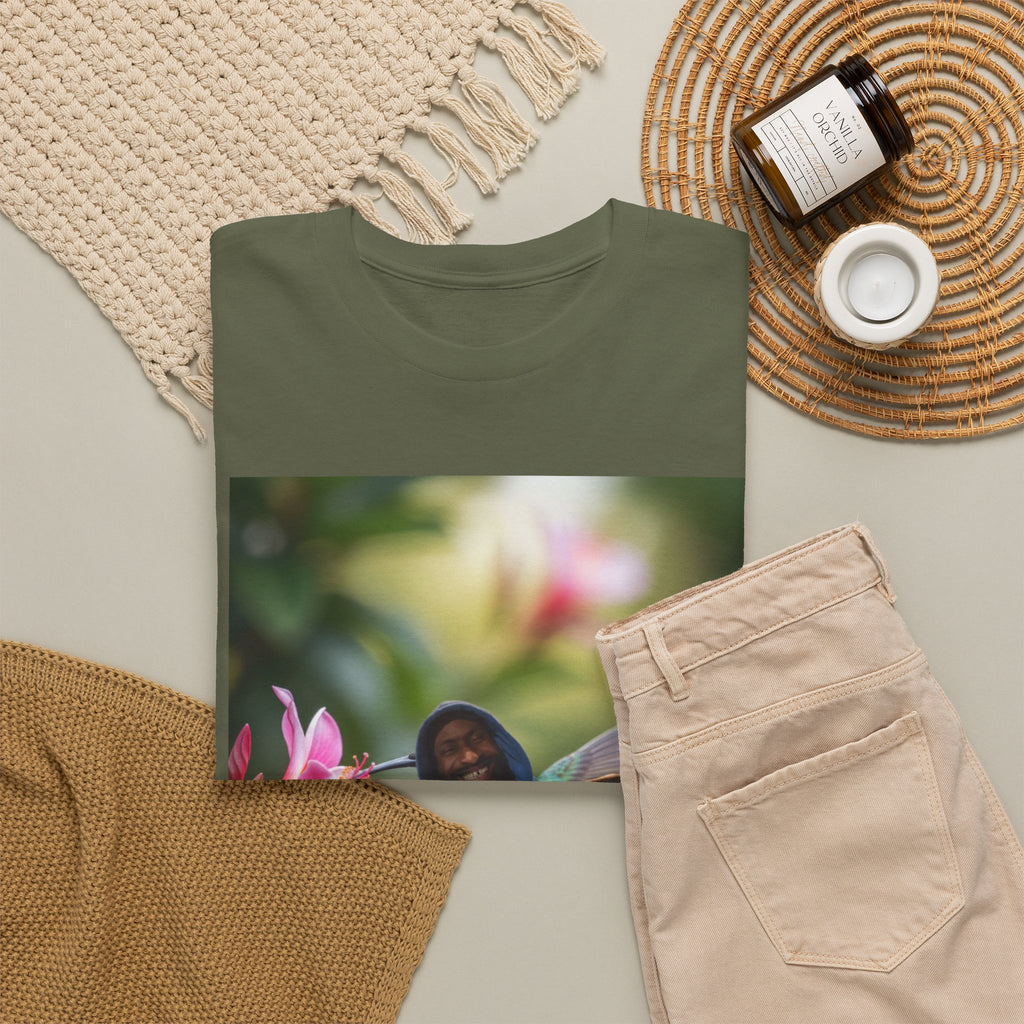 Hummingbird Man Garden Tee