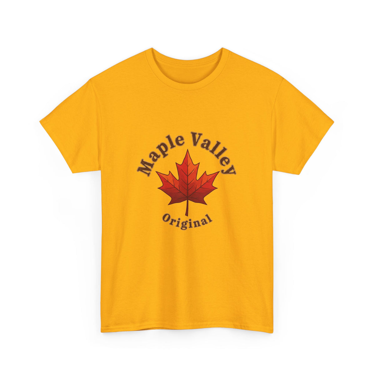 Maple Valley Original T-Shirt — Vintage Maple Leaf Graphic Tee