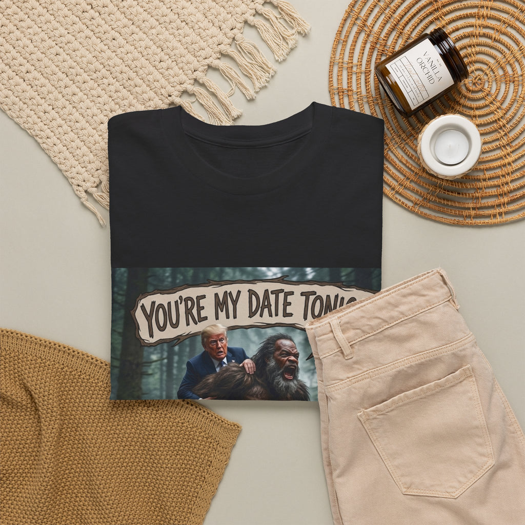 You're My Date Tonight Bigfoot Tee — Funny Sasquatch Date Night Shirt