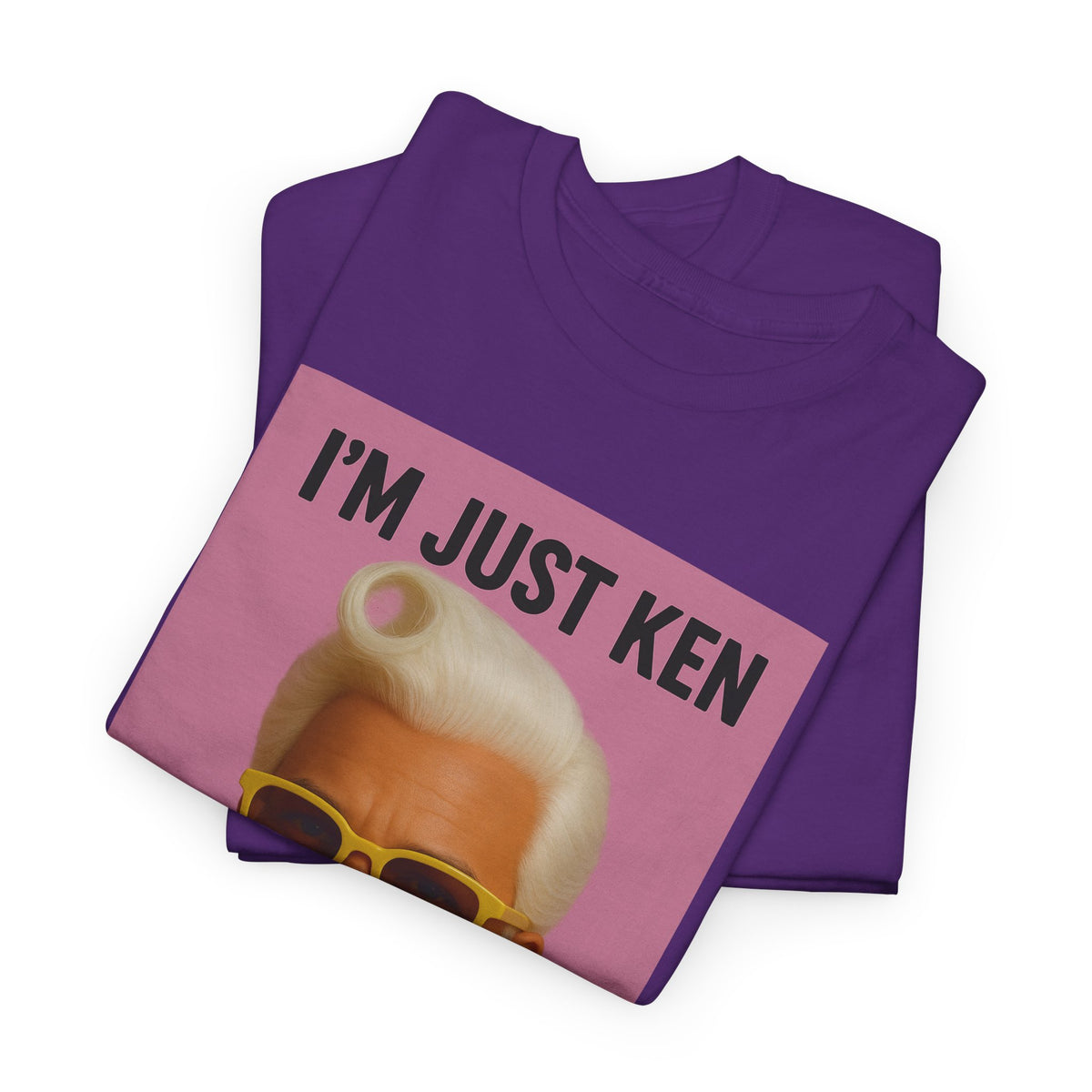 I’m Just Ken Graphic Tee – Retro Barbie-Inspired Pop Art T-Shirt