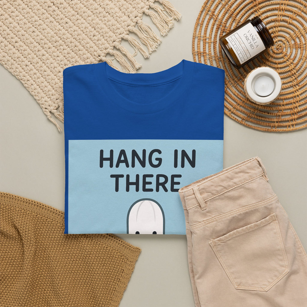 Hang in There Tampon T-Shirt — Cute Period Positivity Tee