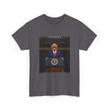 President Dog T-Shirt — Funny Golden Retriever at Podium Political Humor Tee