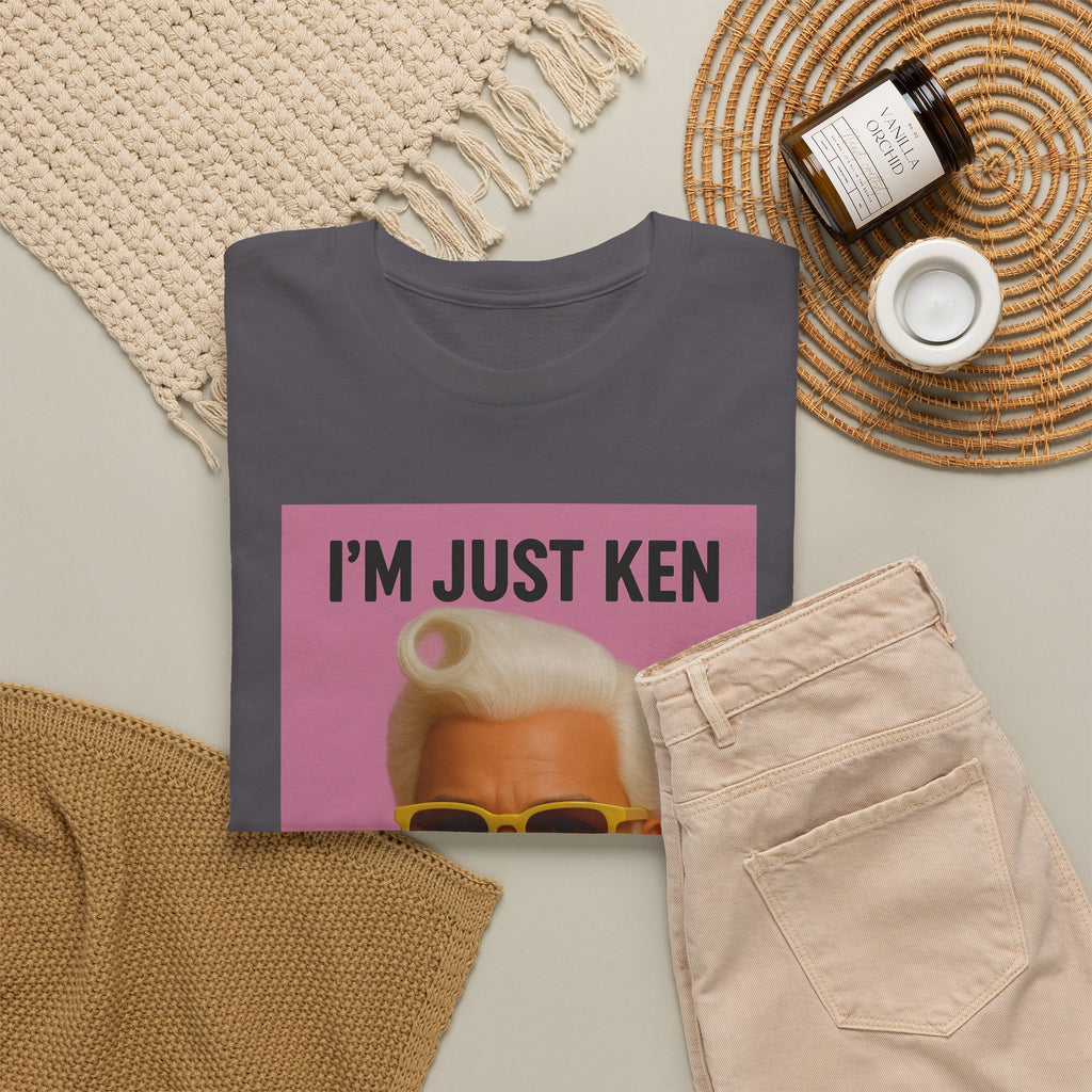 I’m Just Ken Graphic Tee – Retro Barbie-Inspired Pop Art T-Shirt