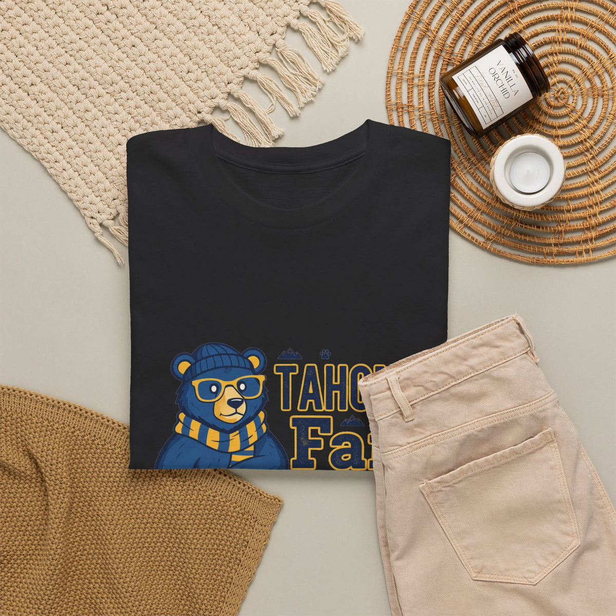 Tahoma Fam Bear T-Shirt — School Spirit Tee