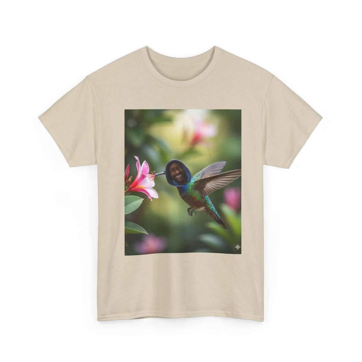 Hummingbird Man Garden Tee