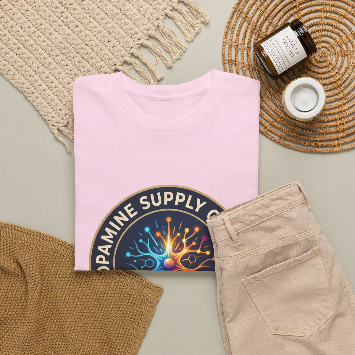 Dopamine Supply Company Tee — DSC Logo T-Shirt (Est. 2026)