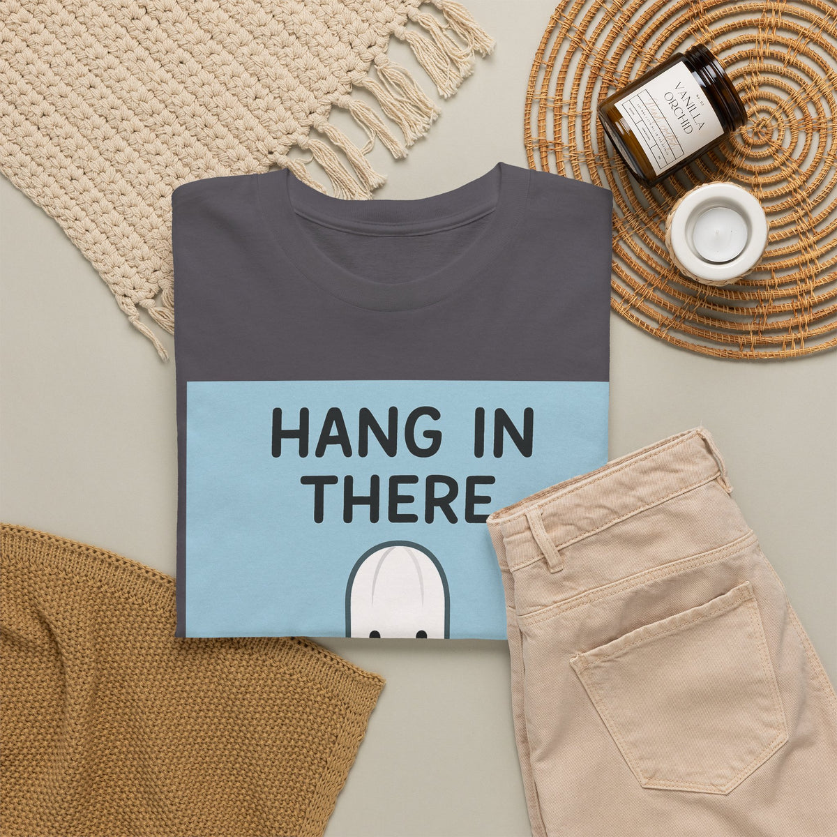 Hang in There Tampon T-Shirt — Cute Period Positivity Tee