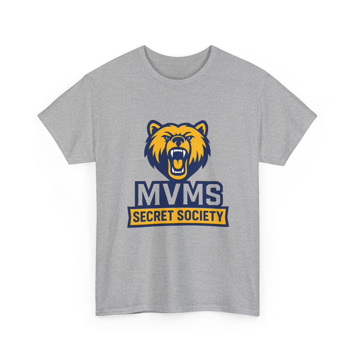 T-Shirt — MVMS Secret Society Bear Logo Tee