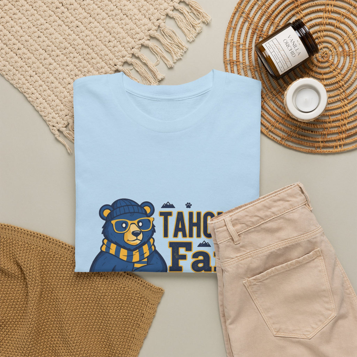 Tahoma Fam Bear T-Shirt — School Spirit Tee