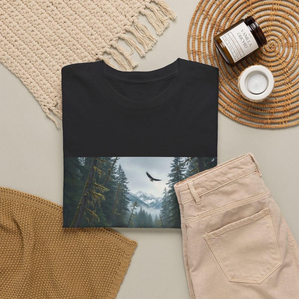 PNW Santa Kayak Tee — Outdoor Christmas Adventure T-Shirt