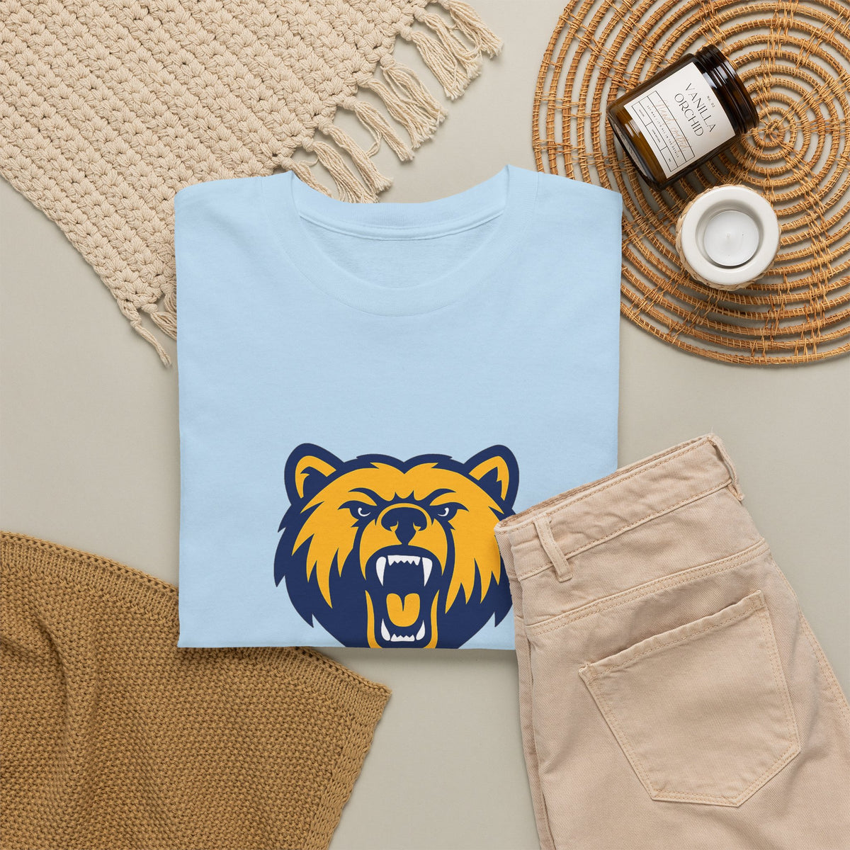 T-Shirt — MVMS Secret Society Bear Logo Tee