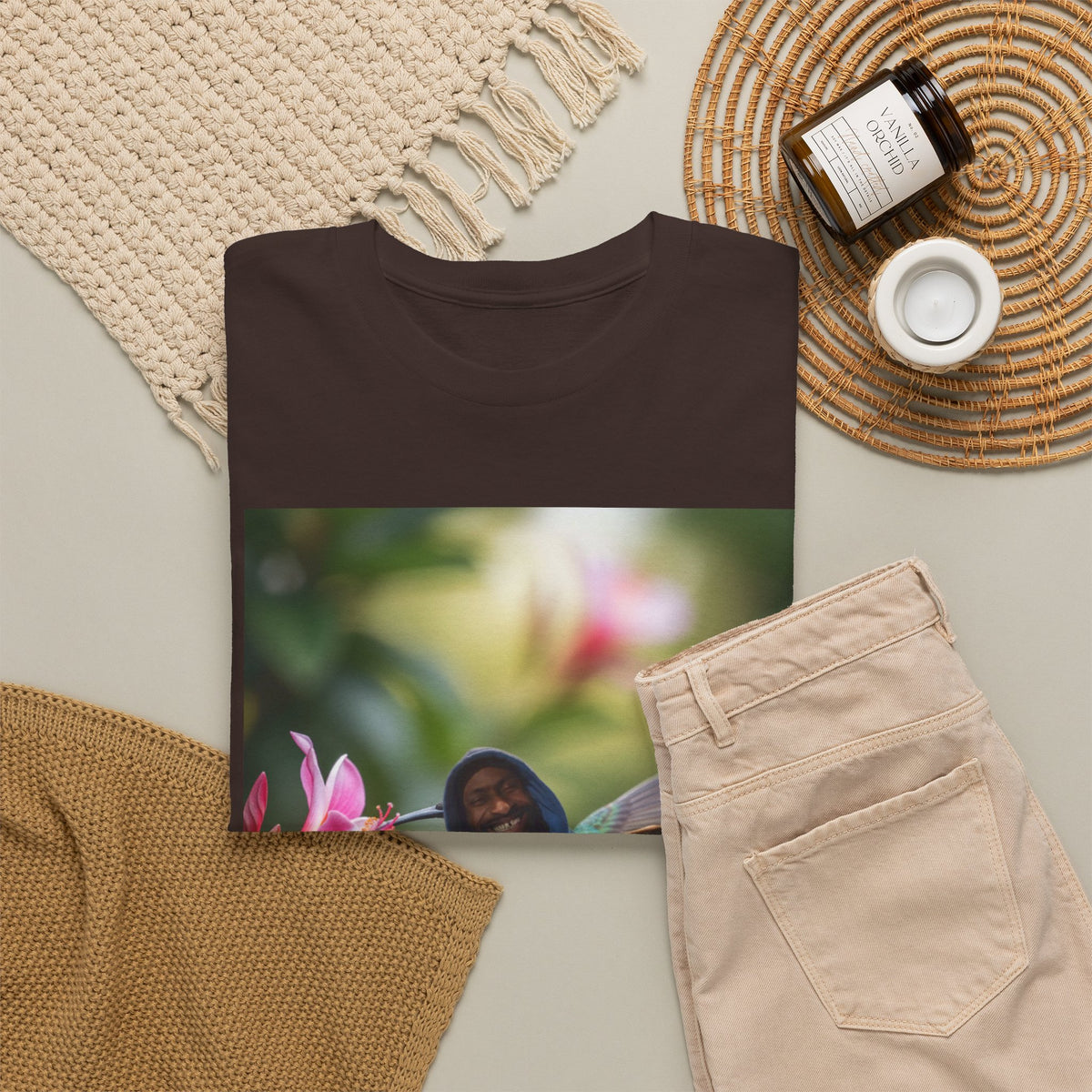 Hummingbird Man Garden Tee