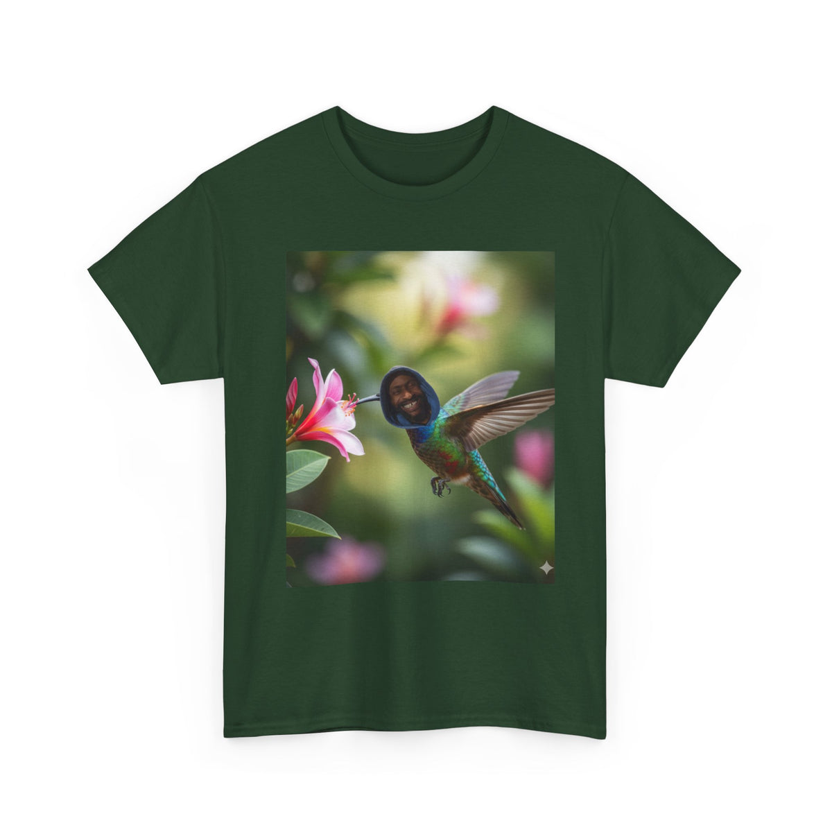 Hummingbird Man Garden Tee