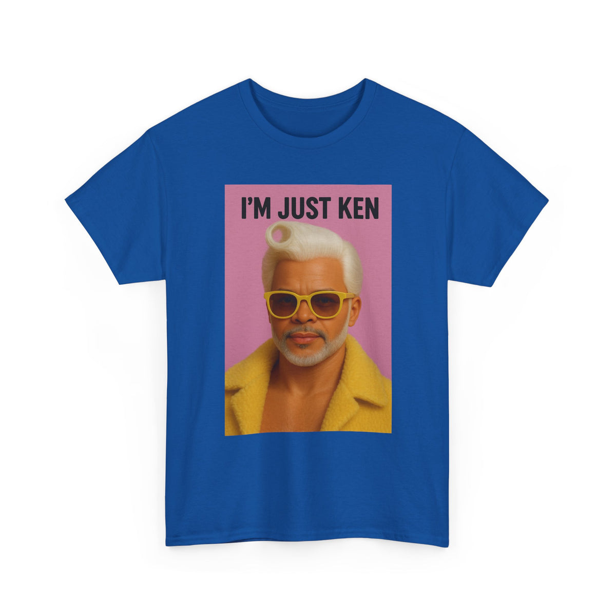 I’m Just Ken Graphic Tee – Retro Barbie-Inspired Pop Art T-Shirt