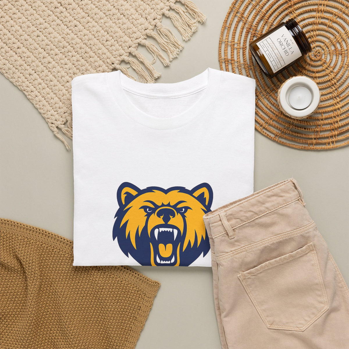 T-Shirt — MVMS Secret Society Bear Logo Tee