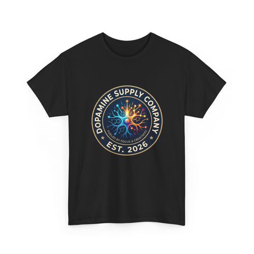 Dopamine Supply Company Tee — DSC Logo T-Shirt (Est. 2026)