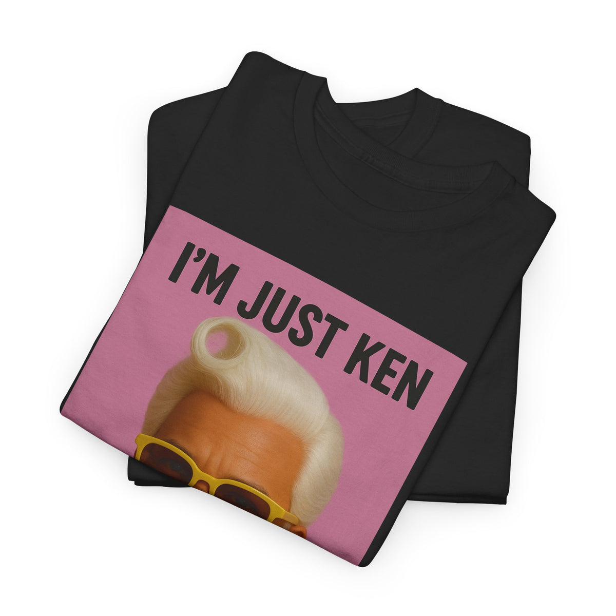 I’m Just Ken Graphic Tee – Retro Barbie-Inspired Pop Art T-Shirt