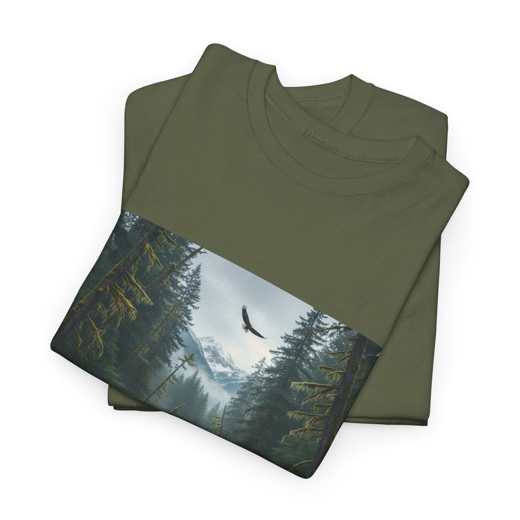 PNW Santa Kayak Tee — Outdoor Christmas Adventure T-Shirt