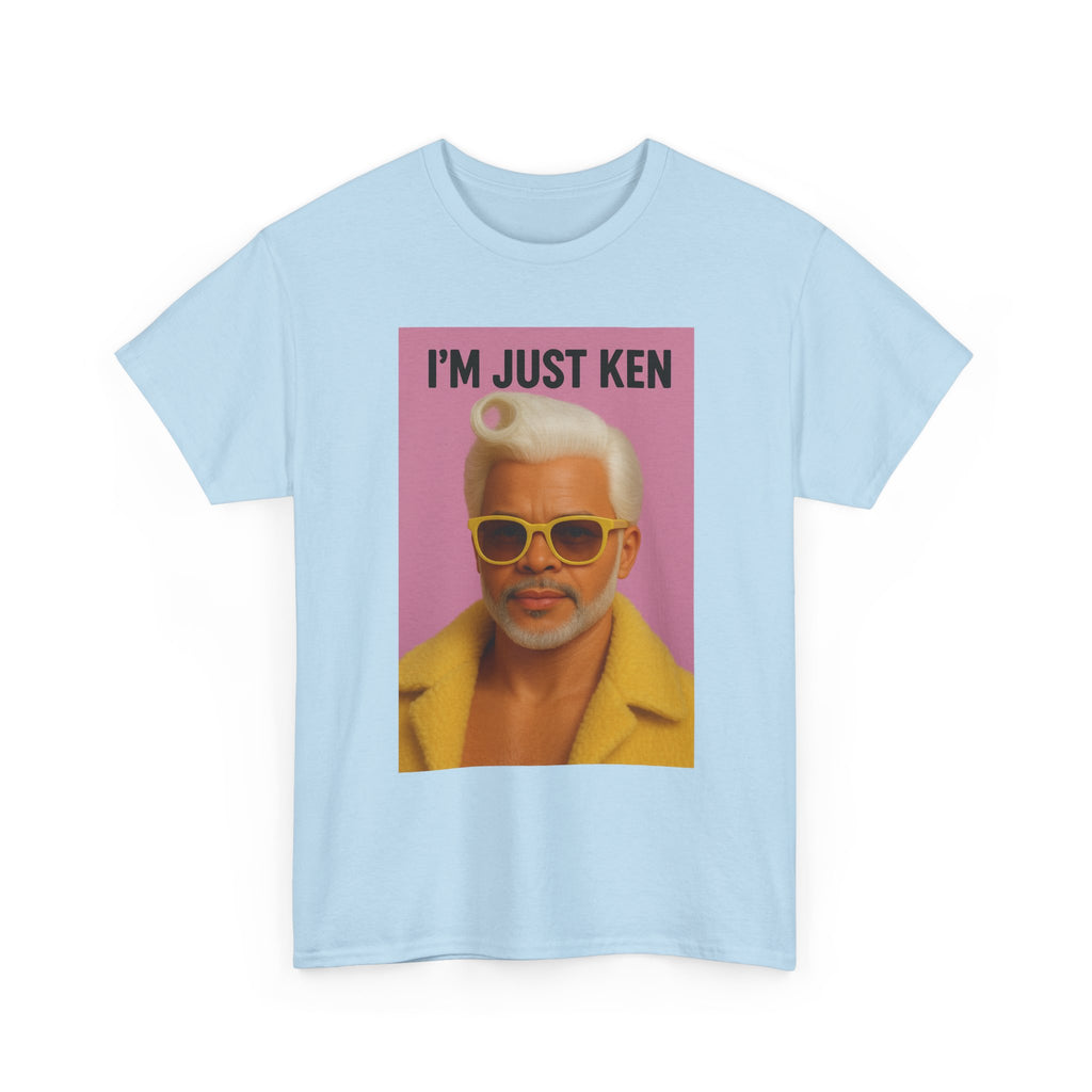 I’m Just Ken Graphic Tee – Retro Barbie-Inspired Pop Art T-Shirt