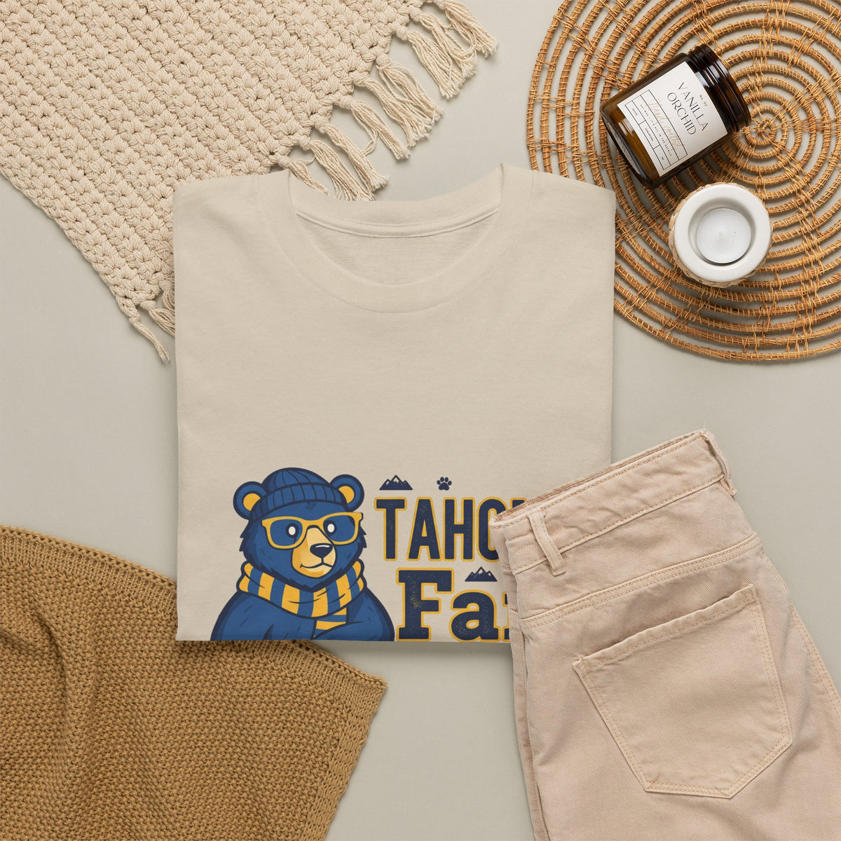 Tahoma Fam Bear T-Shirt — School Spirit Tee