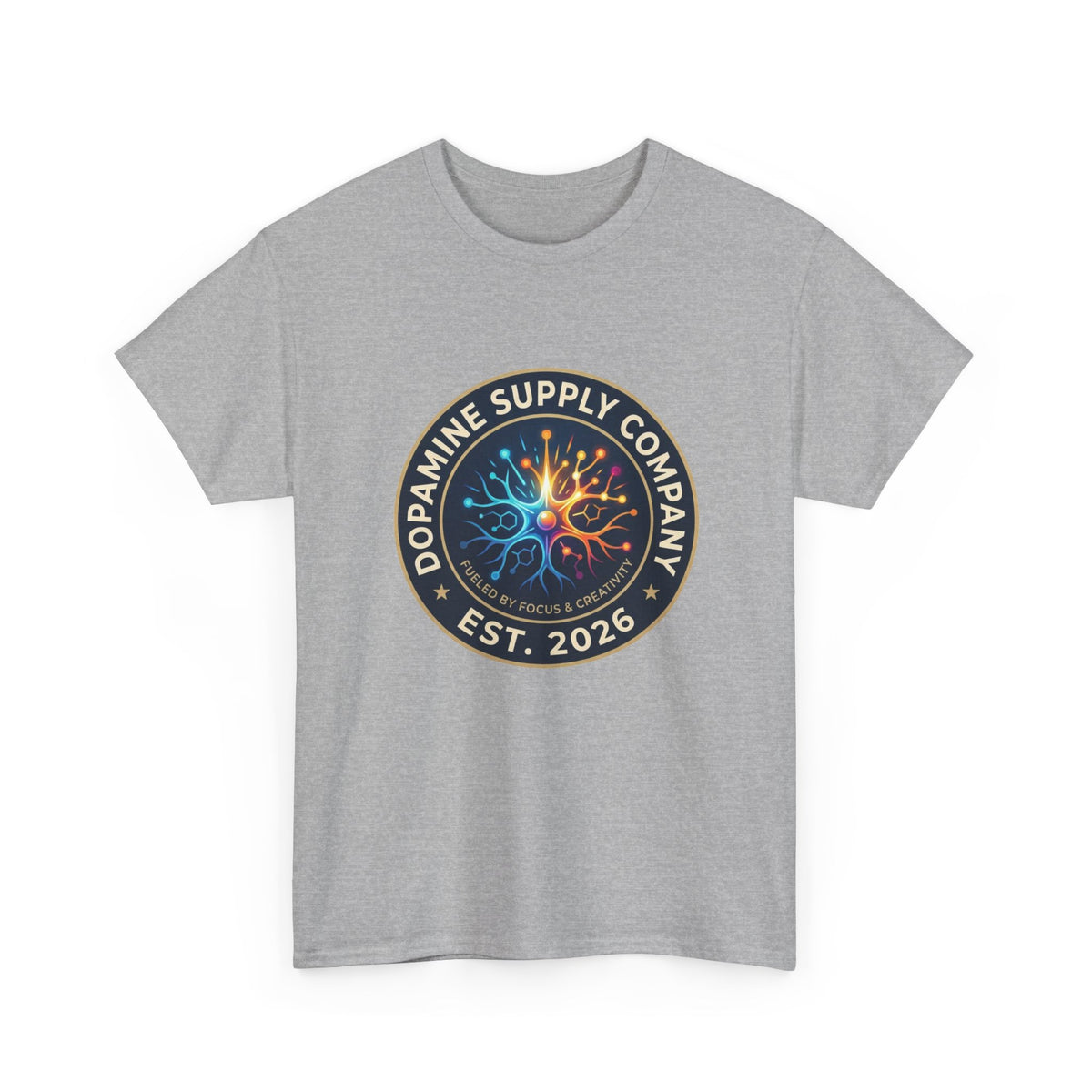 Dopamine Supply Company Tee — DSC Logo T-Shirt (Est. 2026)