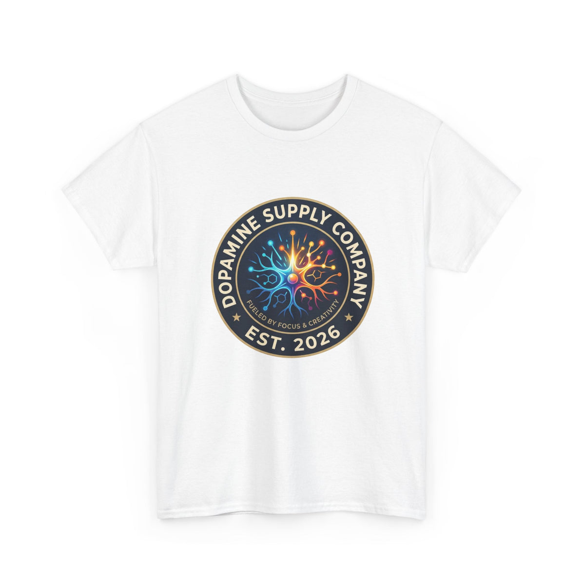 Dopamine Supply Company Tee — DSC Logo T-Shirt (Est. 2026)