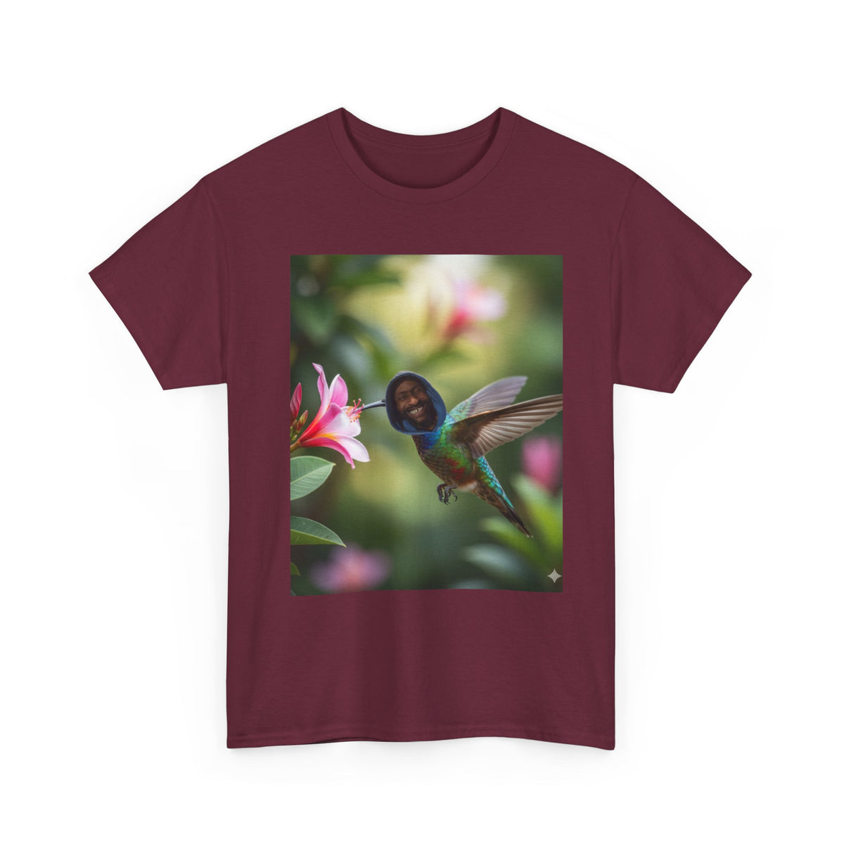Hummingbird Man Garden Tee