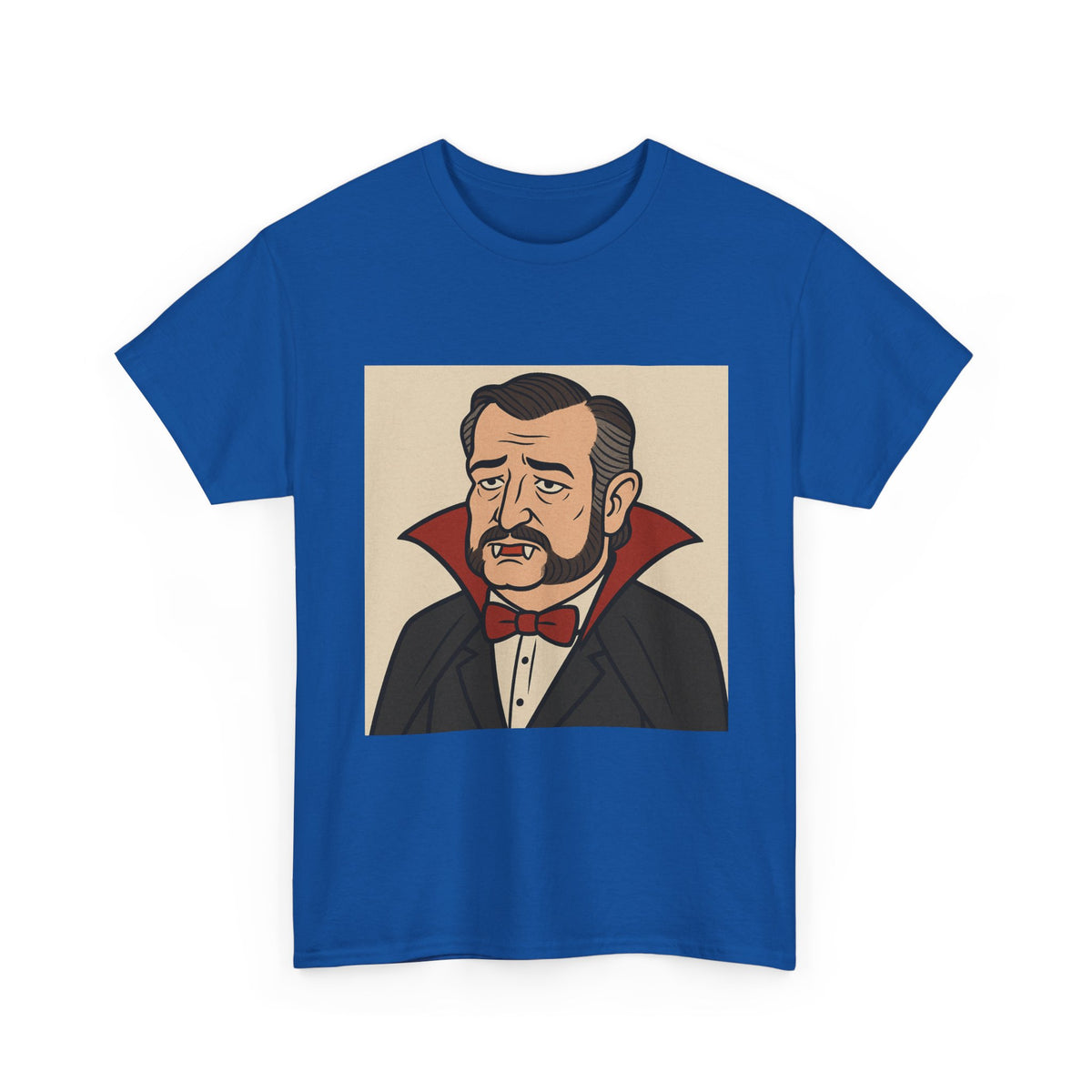 Ted Cruz Count Chocolate T-Shirt — Retro Vampire Graphic Tee