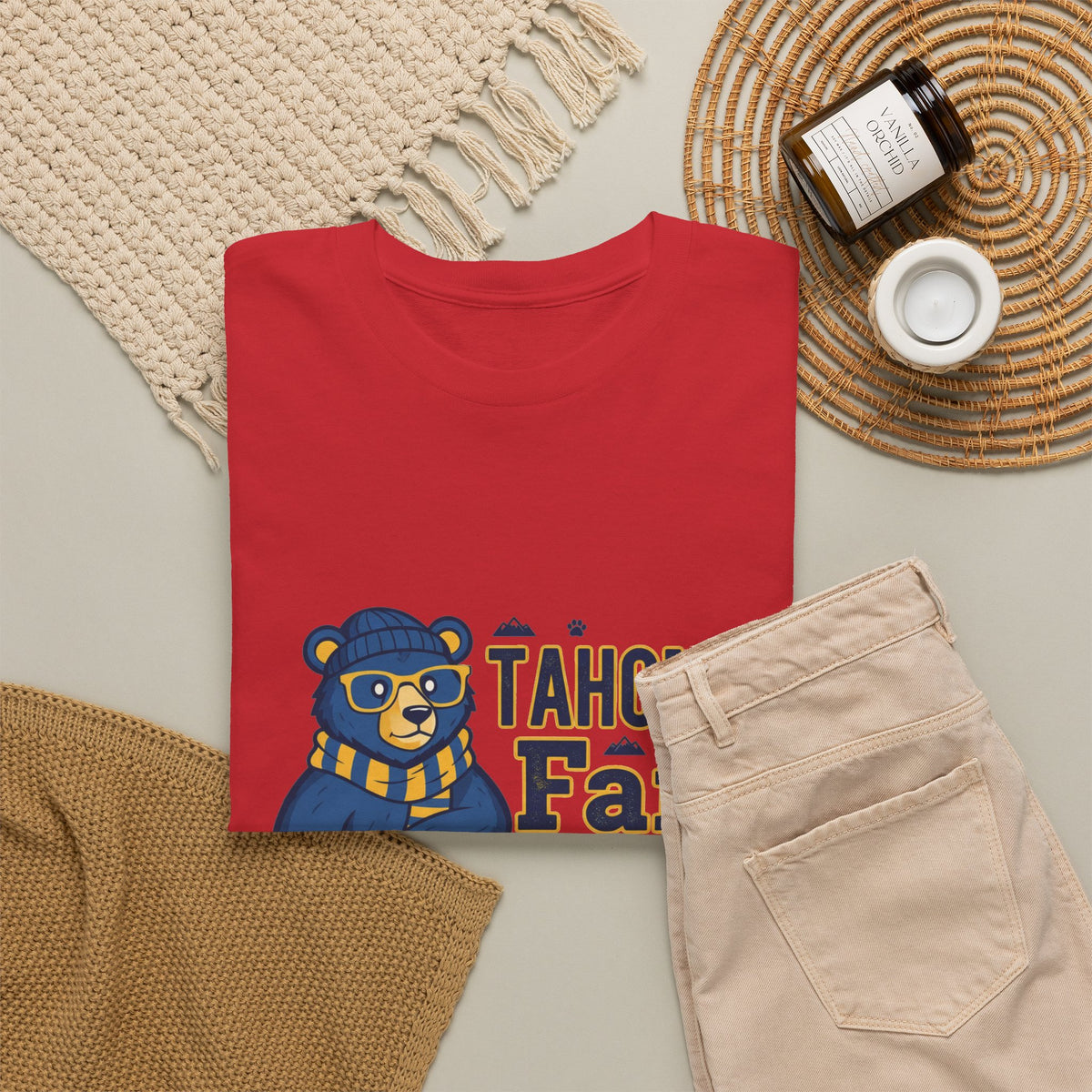 Tahoma Fam Bear T-Shirt — School Spirit Tee