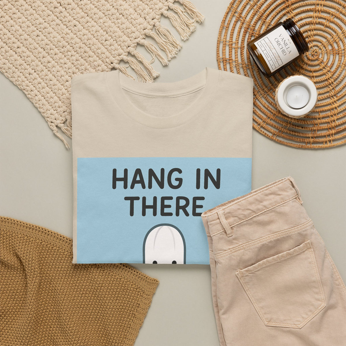 Hang in There Tampon T-Shirt — Cute Period Positivity Tee