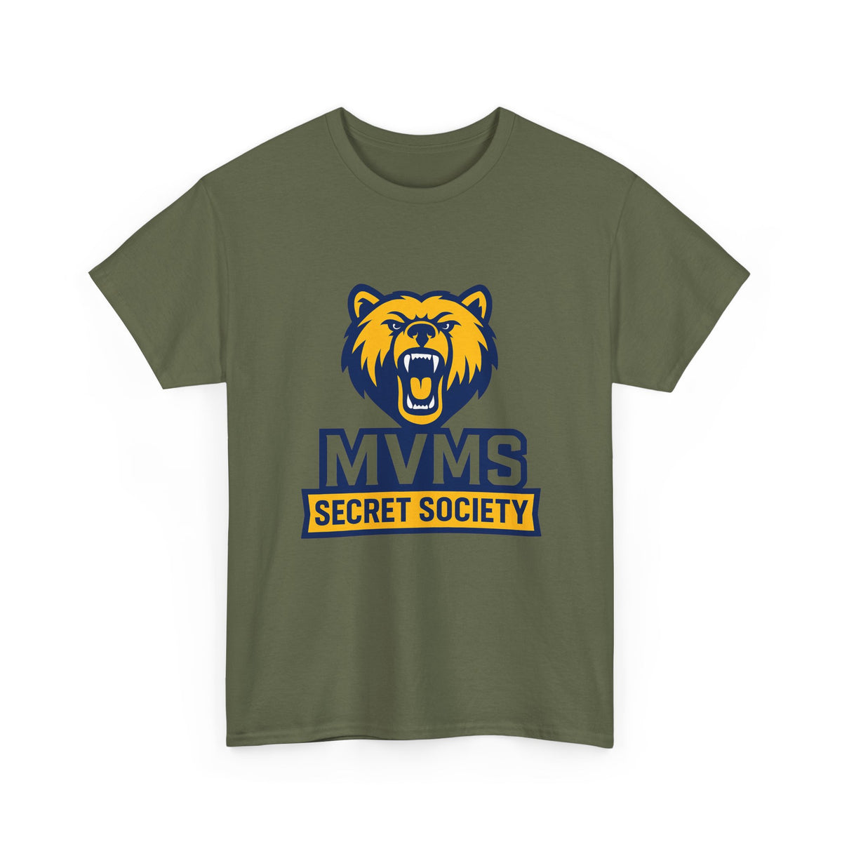 T-Shirt — MVMS Secret Society Bear Logo Tee