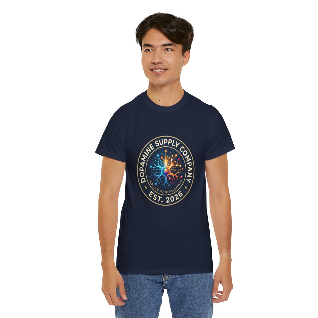 Dopamine Supply Company Tee — DSC Logo T-Shirt (Est. 2026)