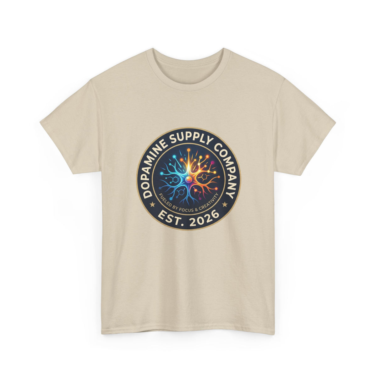 Dopamine Supply Company Tee — DSC Logo T-Shirt (Est. 2026)
