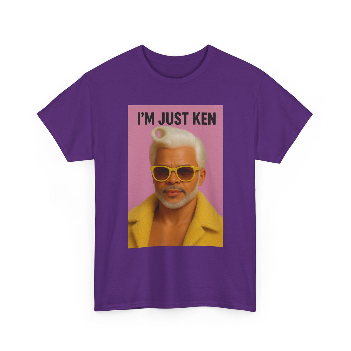 I’m Just Ken Graphic Tee – Retro Barbie-Inspired Pop Art T-Shirt