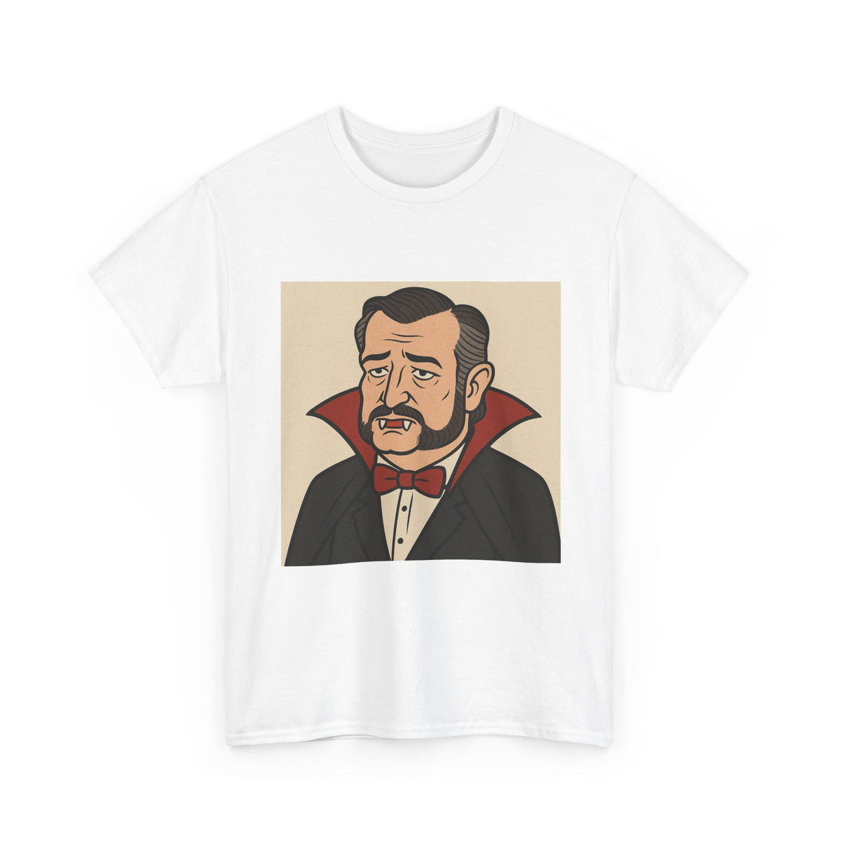 Ted Cruz Count Chocolate T-Shirt — Retro Vampire Graphic Tee
