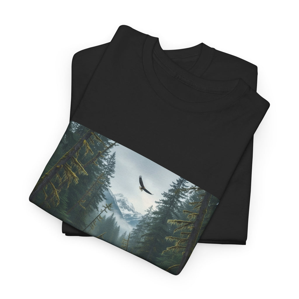 PNW Santa Kayak Tee — Outdoor Christmas Adventure T-Shirt