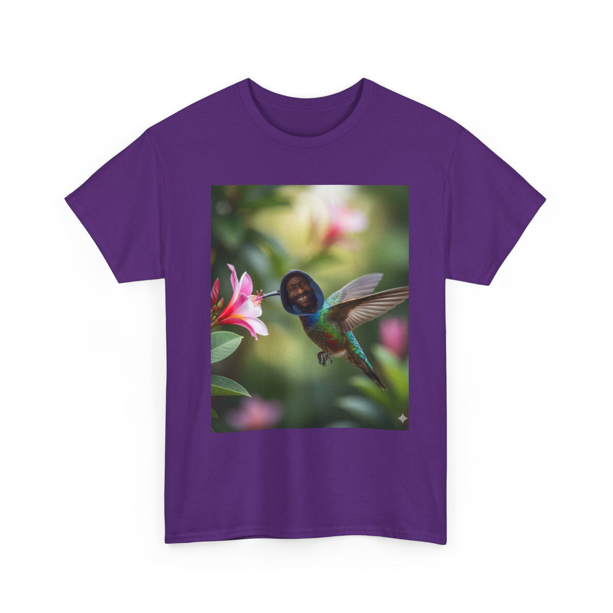 Hummingbird Man Garden Tee