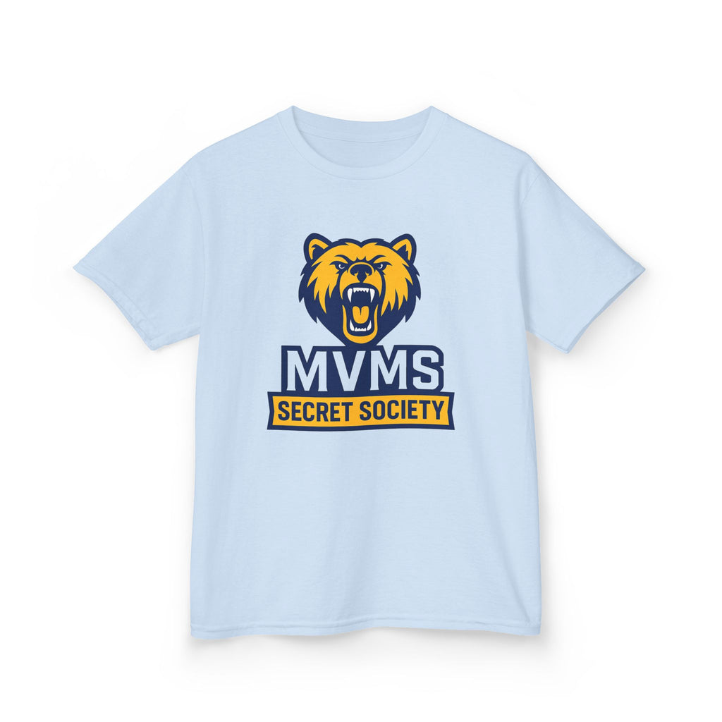 Kids Tee — MVMS Secret Society Bear Logo