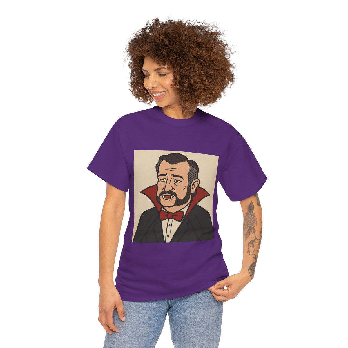 Ted Cruz Count Chocolate T-Shirt — Retro Vampire Graphic Tee