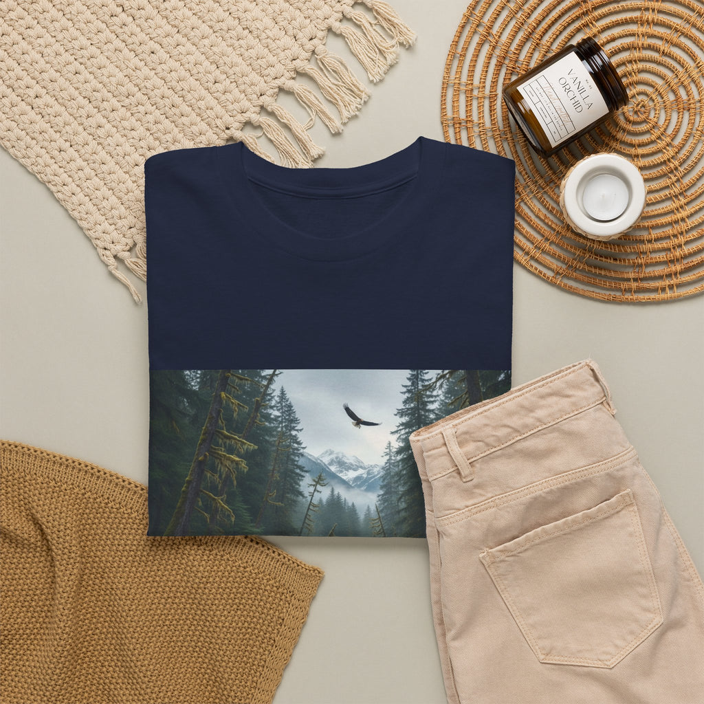 PNW Santa Kayak Tee — Outdoor Christmas Adventure T-Shirt