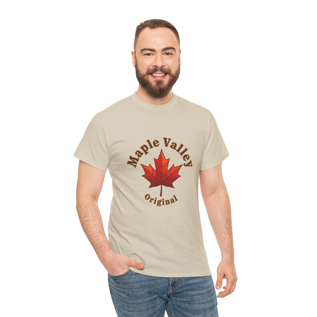 Maple Valley Original T-Shirt — Vintage Maple Leaf Graphic Tee